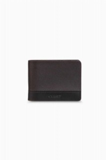 Wallet - Brown Leather Men's Wallet 100345873 - Turkey