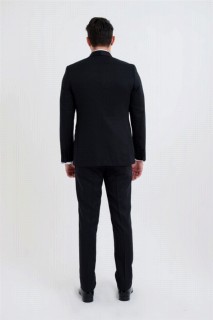 Men's Black Santorini Slim Fit Vest Tuxedo 100350483