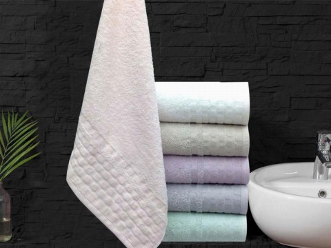 Dowry Towel - Vanessa Hand Face Towel 6 Pcs 100259690 - Turkey