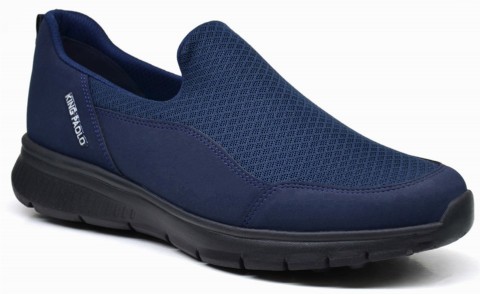 Shoes - COMFORT KRAKERS - NAVY BLUE WIND - MEN'S SHOES,Textile Sports Shoes 100325263 - Turkey