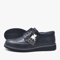 Rakerplus Hidra Genuine Leather Lace-up College School Shoes 100278527