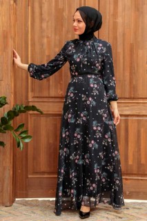 Daily Dress - فستان حجاب أسود 100332787 - Turkey