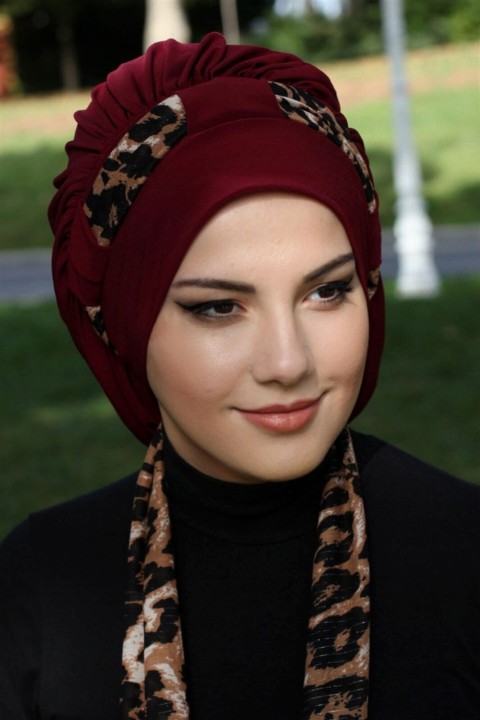 Woman Bonnet & Turban - Flowy Scarf Bonnet Design 100283040 - Turkey