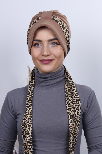 Lavanderose Style - وشاح قبعة بونيه تان - Turkey