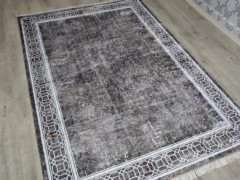 Carpet - Tapis Velours Impression Numérique Base Antidérapante Latex Marron Tourterelle 180x280 cm 100330518 - Turkey