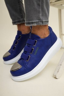 Daily Shoes - Men's Shoes Sax Blue 100342198 - Turkey