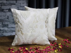 Decors & textiles - Dowry Land Aysu Lux Jacquard 2 Pcs Cushion Cover Caramel 100331770 - Turkey