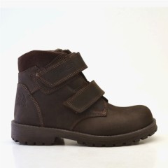 Sentor Series Furred Genuine Leather Velcro Children's Boots 100278642