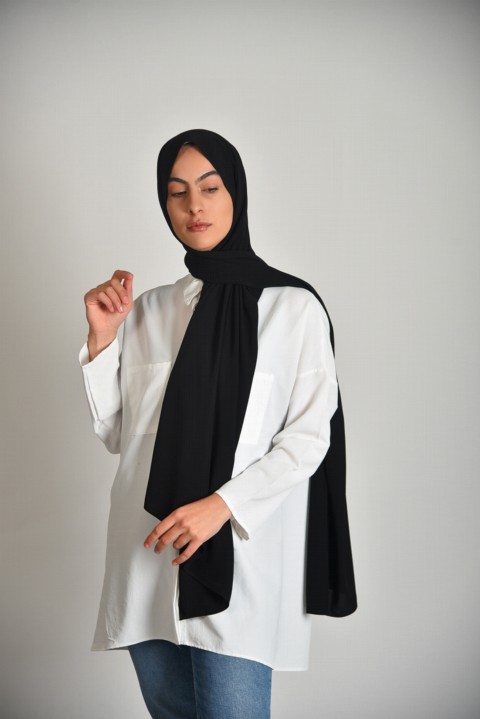 Woman Hijab & Scarf - Medina Shawl Black 100255088 - Turkey