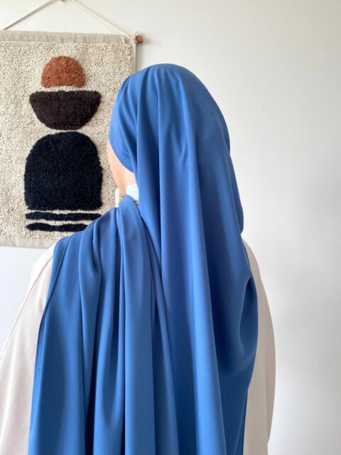 Medine Ipegi - Hijab PAE – Blauer Denim - Turkey