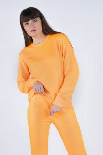 Pajamas - Women's Polar Neon Tracksuit Set 100326364 - Turkey