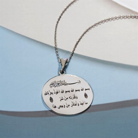 Others - Special Dual Silver Necklace For Pain 100350123 - Turkey