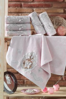 French Guipure Butterfly Dowry Bamboo Towel Powder 100259756