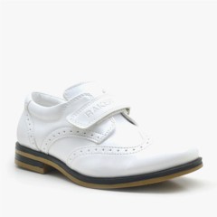 Classical - Titan Classic Patent Leather Velcro Kids Shoes for Boys 100278493 - Turkey