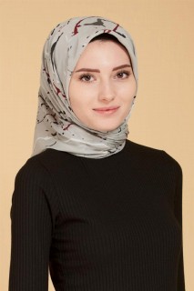 Woman Bonnet & Hijab - Women Coton India Scarf 100325808 - Turkey