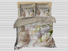 Double Four Seasons Set - Best Class Digital bedrucktes 3D-Bettbezug-Set für Doppelbetten Hochzeit 100257748 - Turkey