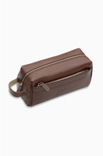 Guard Taba Double Compartment Genuine Leather Unisex Handbag 100346272