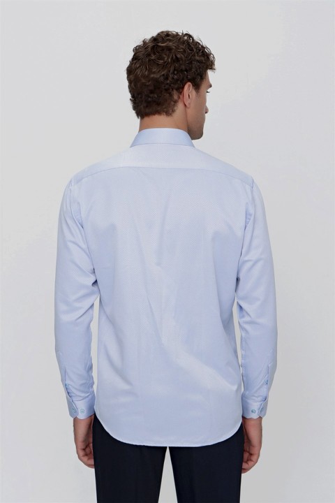Men's A.Blue Juliet Jacquard Regular Fit Comfy Cut Shirt 100351032
