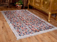 Latex Non-Slip Base Digital Print Velvet Carpet Bodrum 150x220 Cm 100258427