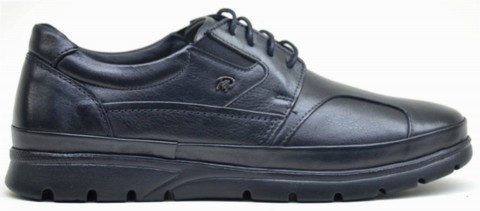 SHOEFLEX COMFORT - BLACK - MEN'S SHOES,Leather Shoes 100325309